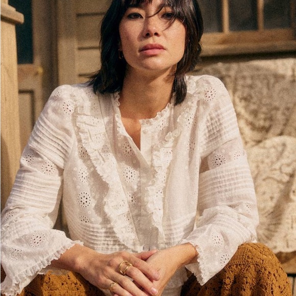 Sezane NELE SHIRT - Picture 3 of 11